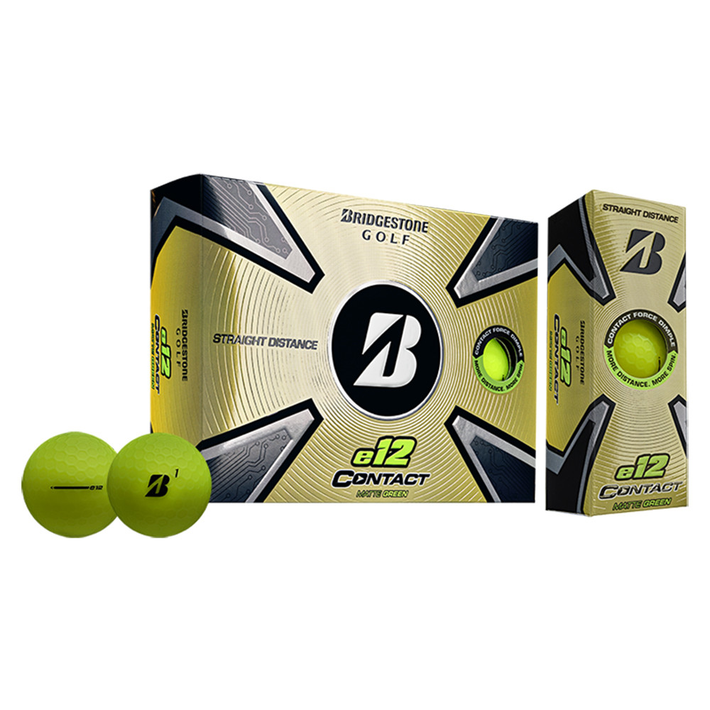Bridgestone e12 Contact Matte Golf Balls - Maple Hill Golf